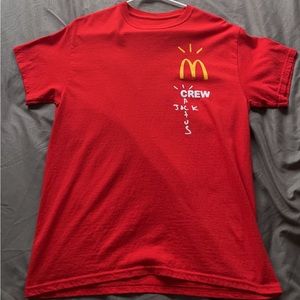 Travis Scott x McDonald’s tee